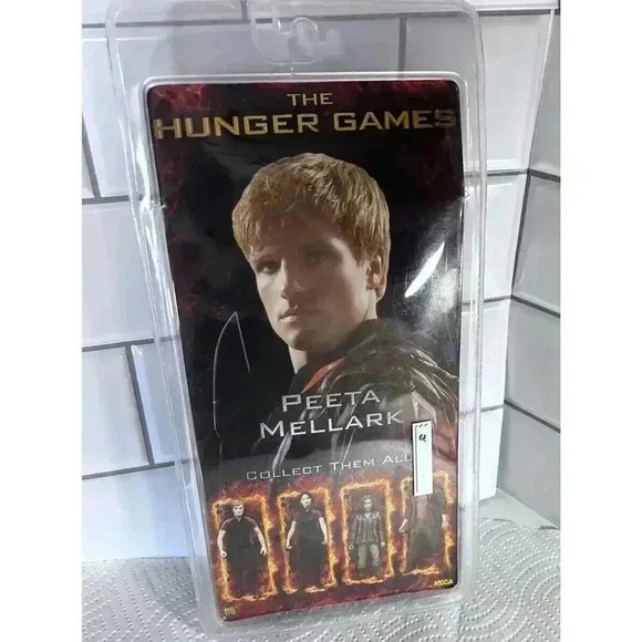 NECA Other - The Hunger Games Series 2 Peeta Mellark Action Figure by Neca Reel Toys New
